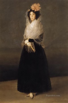 Francisco goya Painting - Retrato de la Condesa del Carpio Francisco de Goya